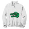 NuBlend ® 1/4 Zip Cadet Collar Sweatshirt Thumbnail