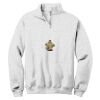 NuBlend ® 1/4 Zip Cadet Collar Sweatshirt Thumbnail