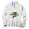 NuBlend ® 1/4 Zip Cadet Collar Sweatshirt Thumbnail