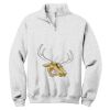 NuBlend ® 1/4 Zip Cadet Collar Sweatshirt Thumbnail