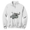 NuBlend ® 1/4 Zip Cadet Collar Sweatshirt Thumbnail