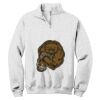 NuBlend ® 1/4 Zip Cadet Collar Sweatshirt Thumbnail