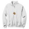 NuBlend ® 1/4 Zip Cadet Collar Sweatshirt Thumbnail