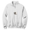 NuBlend ® 1/4 Zip Cadet Collar Sweatshirt Thumbnail