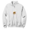 NuBlend ® 1/4 Zip Cadet Collar Sweatshirt Thumbnail