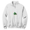 NuBlend ® 1/4 Zip Cadet Collar Sweatshirt Thumbnail