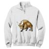 NuBlend ® 1/4 Zip Cadet Collar Sweatshirt Thumbnail