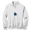 NuBlend ® 1/4 Zip Cadet Collar Sweatshirt Thumbnail