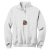 NuBlend ® 1/4 Zip Cadet Collar Sweatshirt Thumbnail