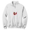 NuBlend ® 1/4 Zip Cadet Collar Sweatshirt Thumbnail
