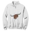 NuBlend ® 1/4 Zip Cadet Collar Sweatshirt Thumbnail