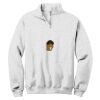 NuBlend ® 1/4 Zip Cadet Collar Sweatshirt Thumbnail