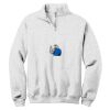 NuBlend ® 1/4 Zip Cadet Collar Sweatshirt Thumbnail