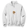 NuBlend ® 1/4 Zip Cadet Collar Sweatshirt Thumbnail