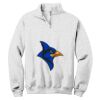 NuBlend ® 1/4 Zip Cadet Collar Sweatshirt Thumbnail