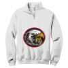 NuBlend ® 1/4 Zip Cadet Collar Sweatshirt Thumbnail