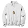 NuBlend ® 1/4 Zip Cadet Collar Sweatshirt Thumbnail