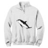 NuBlend ® 1/4 Zip Cadet Collar Sweatshirt Thumbnail