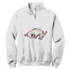 NuBlend ® 1/4 Zip Cadet Collar Sweatshirt Thumbnail