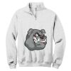 NuBlend ® 1/4 Zip Cadet Collar Sweatshirt Thumbnail