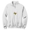 NuBlend ® 1/4 Zip Cadet Collar Sweatshirt Thumbnail
