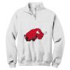 NuBlend ® 1/4 Zip Cadet Collar Sweatshirt Thumbnail