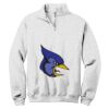 NuBlend ® 1/4 Zip Cadet Collar Sweatshirt Thumbnail