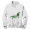 NuBlend ® 1/4 Zip Cadet Collar Sweatshirt Thumbnail