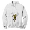 NuBlend ® 1/4 Zip Cadet Collar Sweatshirt Thumbnail