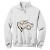 NuBlend ® 1/4 Zip Cadet Collar Sweatshirt Thumbnail