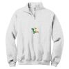 NuBlend ® 1/4 Zip Cadet Collar Sweatshirt Thumbnail