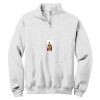 NuBlend ® 1/4 Zip Cadet Collar Sweatshirt Thumbnail