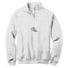 NuBlend ® 1/4 Zip Cadet Collar Sweatshirt Thumbnail