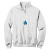 NuBlend ® 1/4 Zip Cadet Collar Sweatshirt Thumbnail