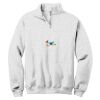 NuBlend ® 1/4 Zip Cadet Collar Sweatshirt Thumbnail