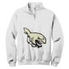 NuBlend ® 1/4 Zip Cadet Collar Sweatshirt Thumbnail