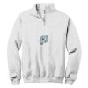 NuBlend ® 1/4 Zip Cadet Collar Sweatshirt Thumbnail