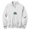 NuBlend ® 1/4 Zip Cadet Collar Sweatshirt Thumbnail