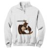 NuBlend ® 1/4 Zip Cadet Collar Sweatshirt Thumbnail