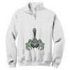 NuBlend ® 1/4 Zip Cadet Collar Sweatshirt Thumbnail