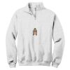 NuBlend ® 1/4 Zip Cadet Collar Sweatshirt Thumbnail