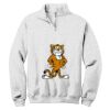 NuBlend ® 1/4 Zip Cadet Collar Sweatshirt Thumbnail