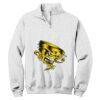 NuBlend ® 1/4 Zip Cadet Collar Sweatshirt Thumbnail
