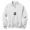 NuBlend ® 1/4 Zip Cadet Collar Sweatshirt Thumbnail