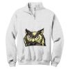 NuBlend ® 1/4 Zip Cadet Collar Sweatshirt Thumbnail