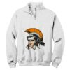 NuBlend ® 1/4 Zip Cadet Collar Sweatshirt Thumbnail