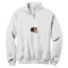 NuBlend ® 1/4 Zip Cadet Collar Sweatshirt Thumbnail