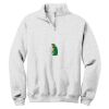 NuBlend ® 1/4 Zip Cadet Collar Sweatshirt Thumbnail