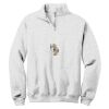 NuBlend ® 1/4 Zip Cadet Collar Sweatshirt Thumbnail