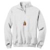 NuBlend ® 1/4 Zip Cadet Collar Sweatshirt Thumbnail